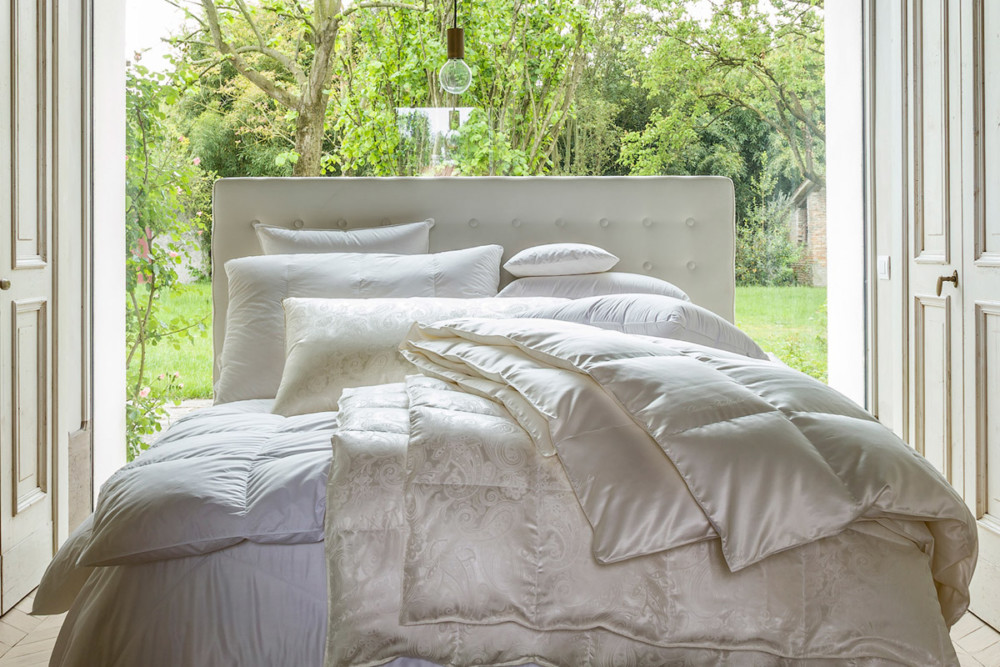 Fischbacher Daunen Kissen und Decken