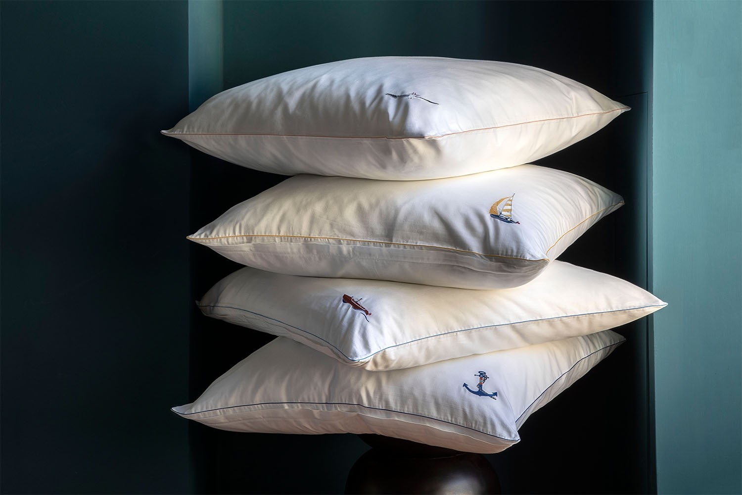 Fischbacher Luxury Nights Sail Away Satin Bettwäsche