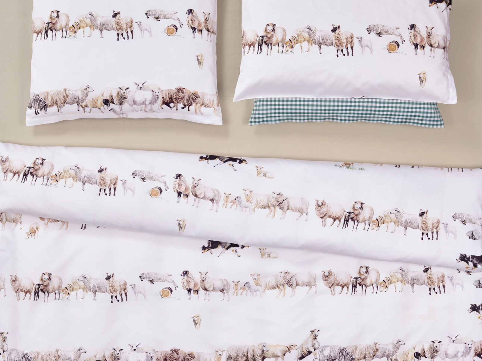 Fischbacher Counting Sheep C10 Satin