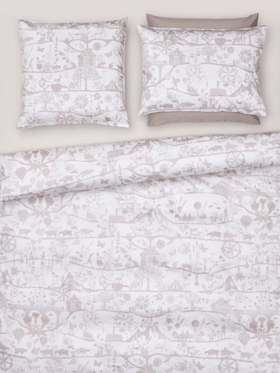 Fischbacher Lumnezia C44 Satin in drei Farben