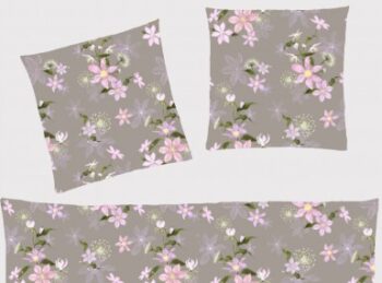 Christian Fischbacher Bettwäsche Clematis Satin limitierte Auflage