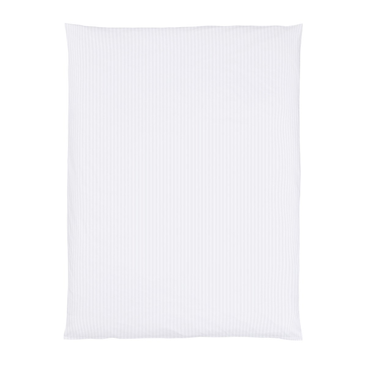 Fischbacher Bettwäsche Avenue D49 Satin weiß und grau – Bild 3