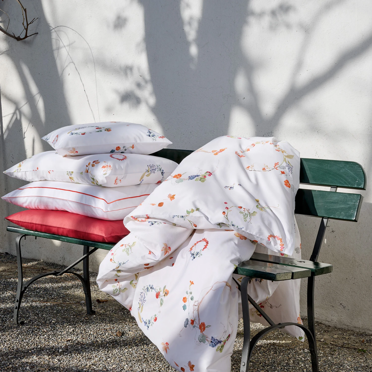 Fischbacher Bettwäsche Indian Summer D85 Satin Kopfkissenbezüge – Bild 3