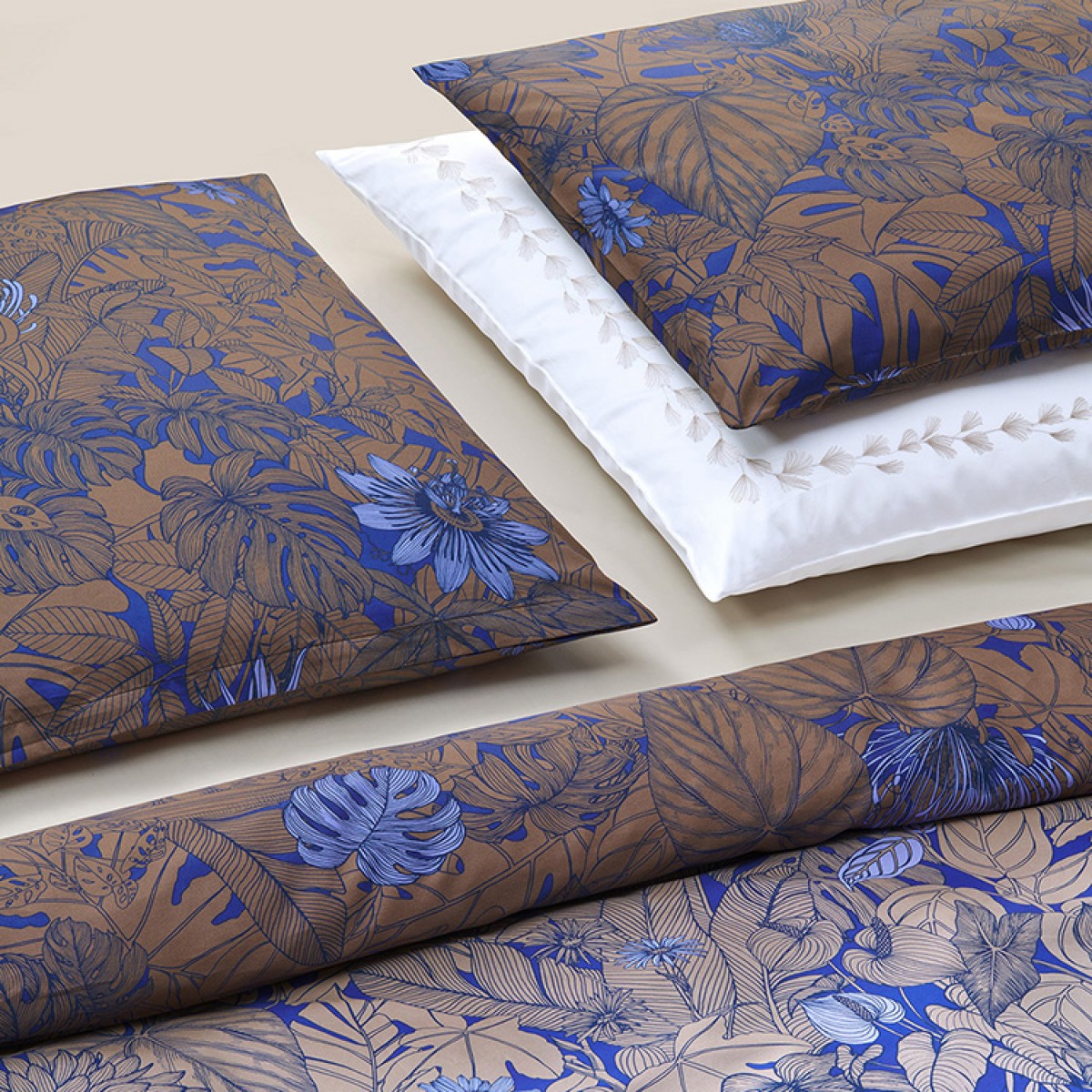 Fischbacher Bettwäsche Blue Hour D90 Satin – Bild 4